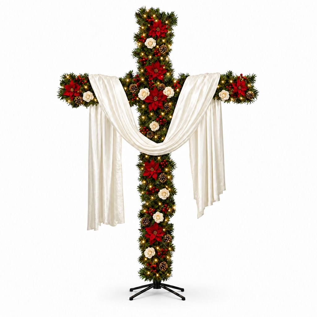 The Glory Cross Christmas Tree