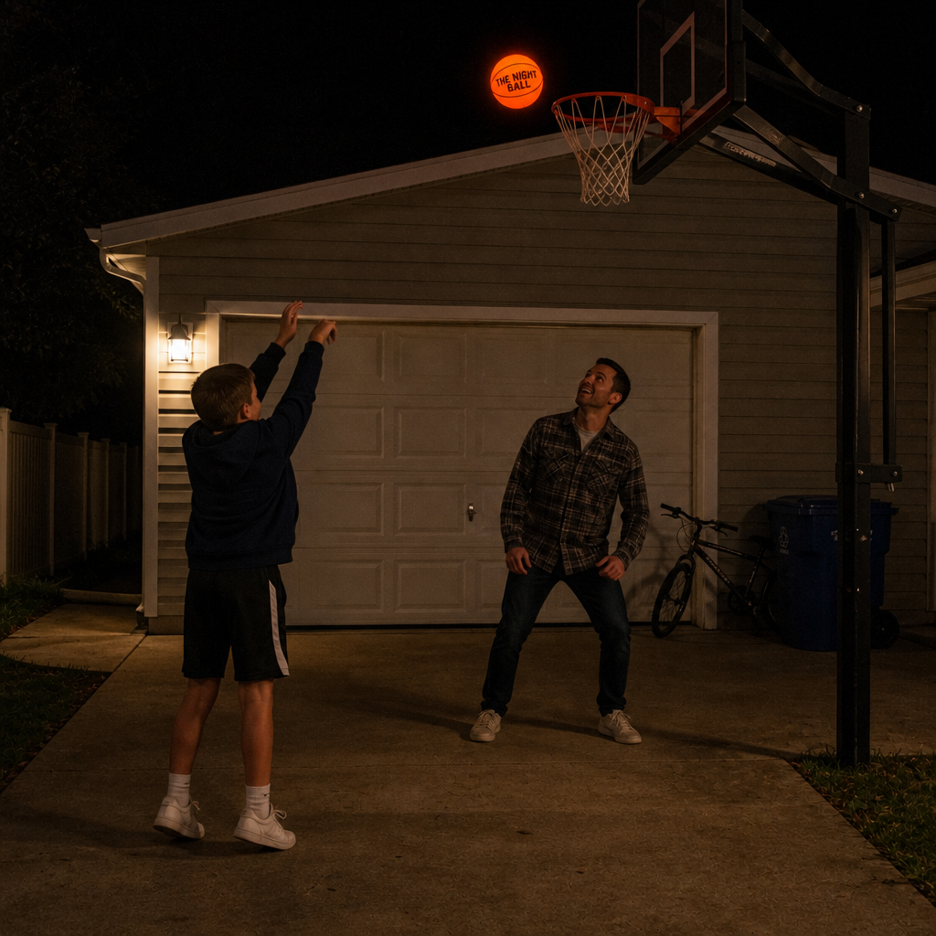 t1 dad son driveway
